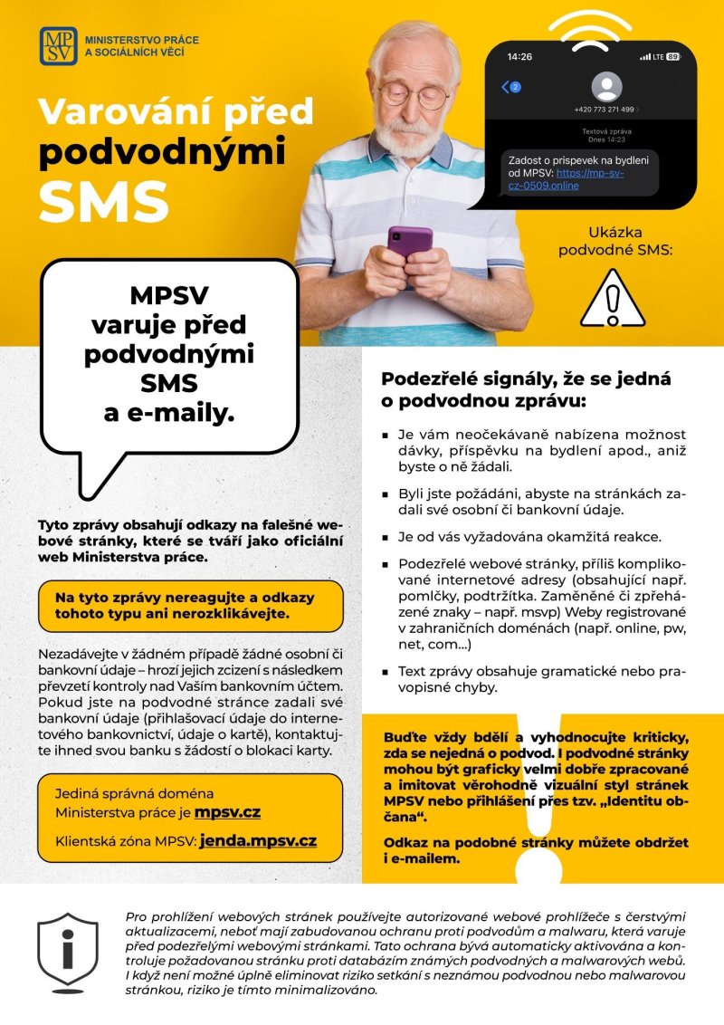 Podvodné SMS, varování od MPSV.jpg